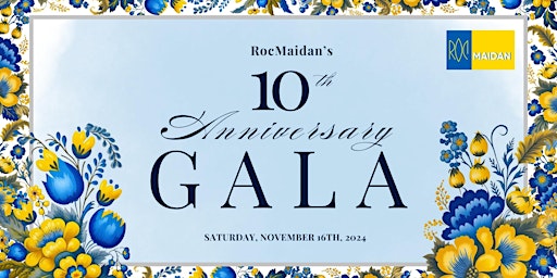 Primaire afbeelding van RocMaidan's 10th Anniversary Gala