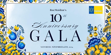 RocMaidan's 10th Anniversary Gala