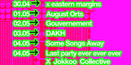 Last party ever ever ever  x Jokkoo Collective