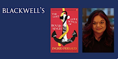 THE LOST LOVE SONGS OF BOYSIE SINGH - Ingrid Persaud in conversation primary image
