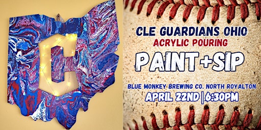 Hauptbild für Cle Guardians Acrylic Pour | Blue Monkey Brewing Co.