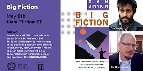 Image principale de Book Talk: Big Fiction