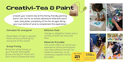 Painting Party with a Twist: Join Us for Creativi-Tea and Paint! primary image