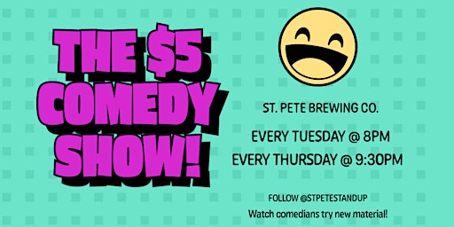 Primaire afbeelding van The $5 Comedy Show!