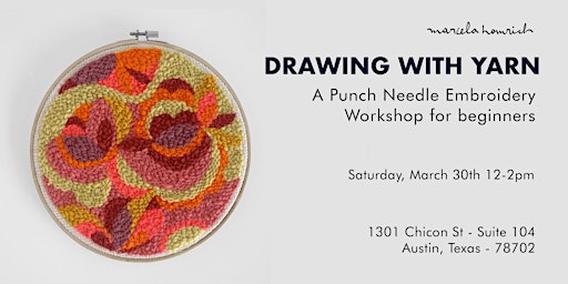 Punch Needle Embroidery Workshop for Beginners primary image
