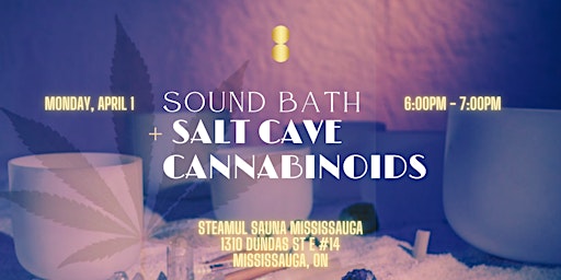 Primaire afbeelding van Sound Bath + Plant Medicine In Salt Cave