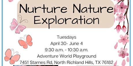 Imagen principal de Face to Face: Nurture Nature Exploration- North Richland Hills