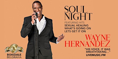 Imagen principal de Wayne Hernandez | Soul & RnB