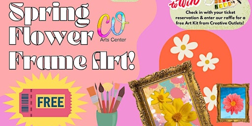 Spring Flower Frame Art Event primary image