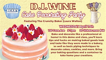 D. I. Wine: Cake Decorating