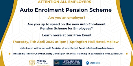 Auto Enrolment Pension Scheme  - Learn more