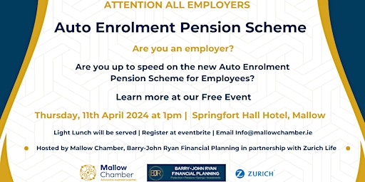 Auto Enrolment Pension Scheme  - Learn more primary image