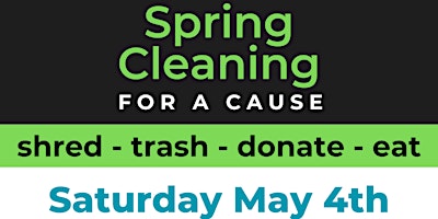 Imagem principal do evento Spring Cleaning for a Cause
