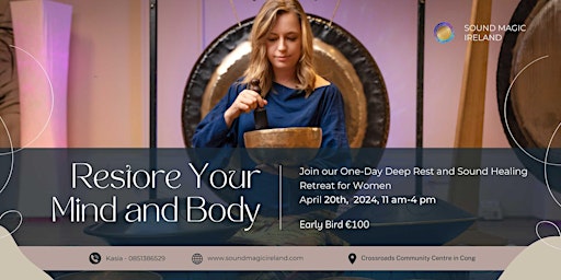 Primaire afbeelding van One-Day Wellness and Deep Rest Retreat for women in Cong