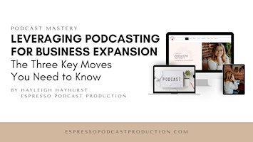 Imagen principal de Leveraging Podcasting for Business Expansion: The Three Key Moves You Need