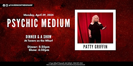 Hauptbild für Psychic Medium Patty Griffin Event