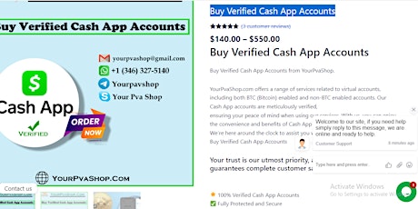 Buy Verified Cash App Accounts- @Best VCC Service