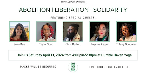 Abolition, Liberation, Solidarity: A Discussion primary image