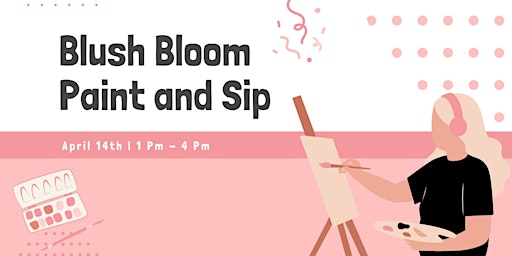 Immagine principale di Blooms and Brushes: Paint and Sip 