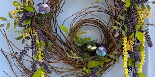 Imagem principal do evento Weave and Personalize a Grapevine Wreath