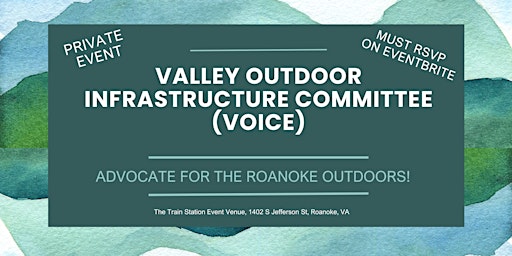 Advocate for Roanoke Valley outdoor spaces & recreation! primary image