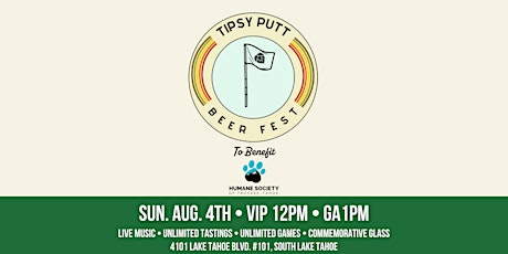 Tipsy Putt Beer Fest - Tahoe