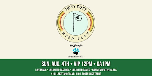 Tipsy Putt Beer Fest - Tahoe