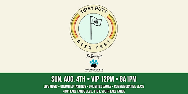 Tipsy Putt Beer Fest - Tahoe