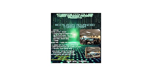 2024 RCC Cybersecurity Advanced Cyber Camp primary image