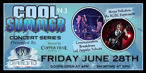 COOL Summer Concert Series 2024 - Led Zeppelin & AC/DC Tributes primary image