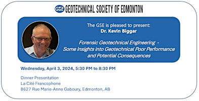 Primaire afbeelding van Dr. Kevin Biggar - Forensic Geotechnical Engineering