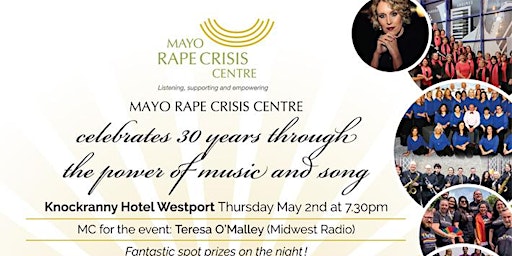 Primaire afbeelding van Power Of Voice - Celebrating 30 Years of The Mayo Rape Crisis Centre