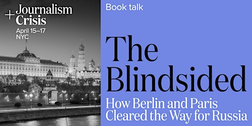 Imagem principal do evento Sylvie Kauffmann and Alexander Stille about The Blindsided