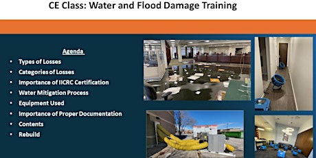 Water and Flood Damage Training (Wheat Ridge Location)