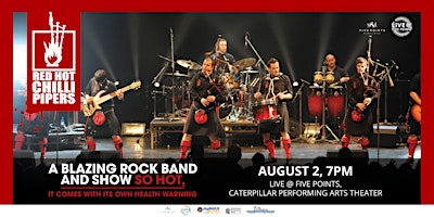 Imagem principal do evento The Red Hot Chilli Pipers