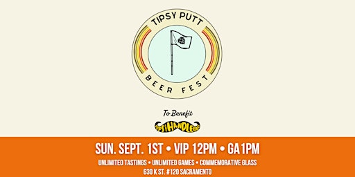 Tipsy Putt Beer Fest - Sacramento primary image