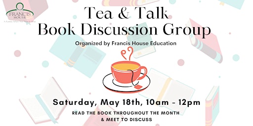 Imagem principal do evento Tea & Talk: Book Discussion Group