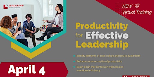 Imagen principal de Productivity for Effective Leadership