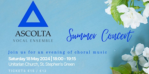 Imagem principal do evento Ascolta: Summer Concert