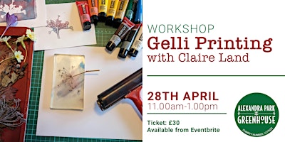 Imagem principal do evento WORKSHOP: Gelli Printing