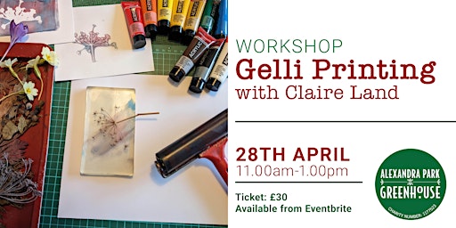 Imagem principal de WORKSHOP: Gelli Printing