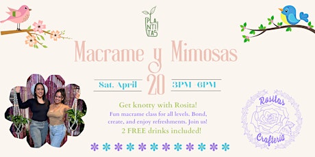 Macrame y Mimosas