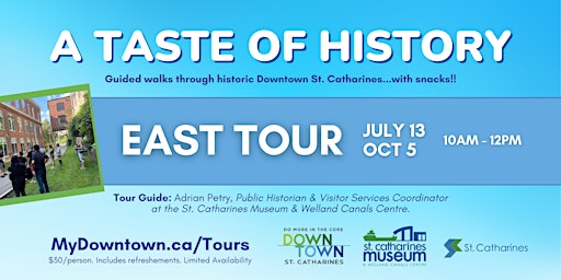 Imagem principal do evento A Taste of History - Downtown East Tour