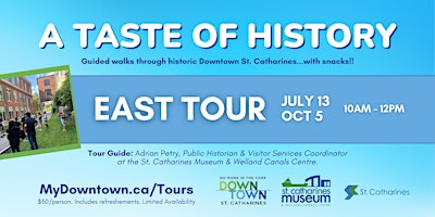 Imagem principal do evento A Taste of History - Downtown East Tour