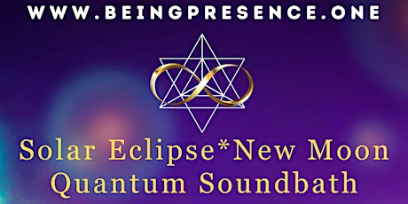 TOTAL SOLAR ECLIPSE * NEW MOON Quantum Alchemy Soundbath * Copper Pyramids primary image