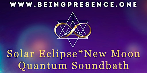 TOTAL SOLAR ECLIPSE * NEW MOON Quantum Alchemy Soundbath * Copper Pyramids primary image