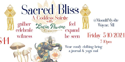 Primaire afbeelding van Sacred BLISS: Goddess Soirée