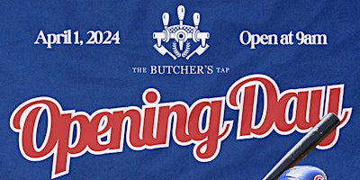 Primaire afbeelding van Cubs Home Opener Party at The Butchers Tap