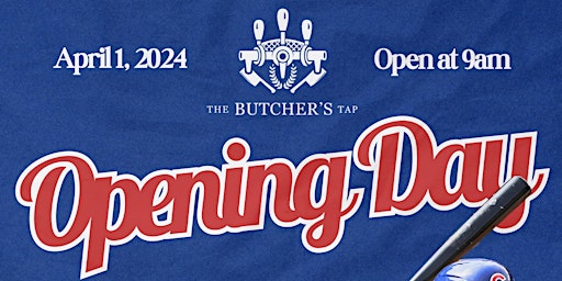 Immagine principale di Cubs Home Opener Party at The Butchers Tap 