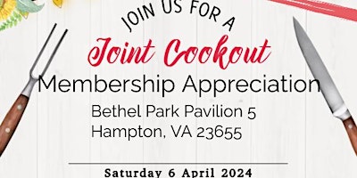 Primaire afbeelding van 17th Annual Membership Appreciation Joint Cookout